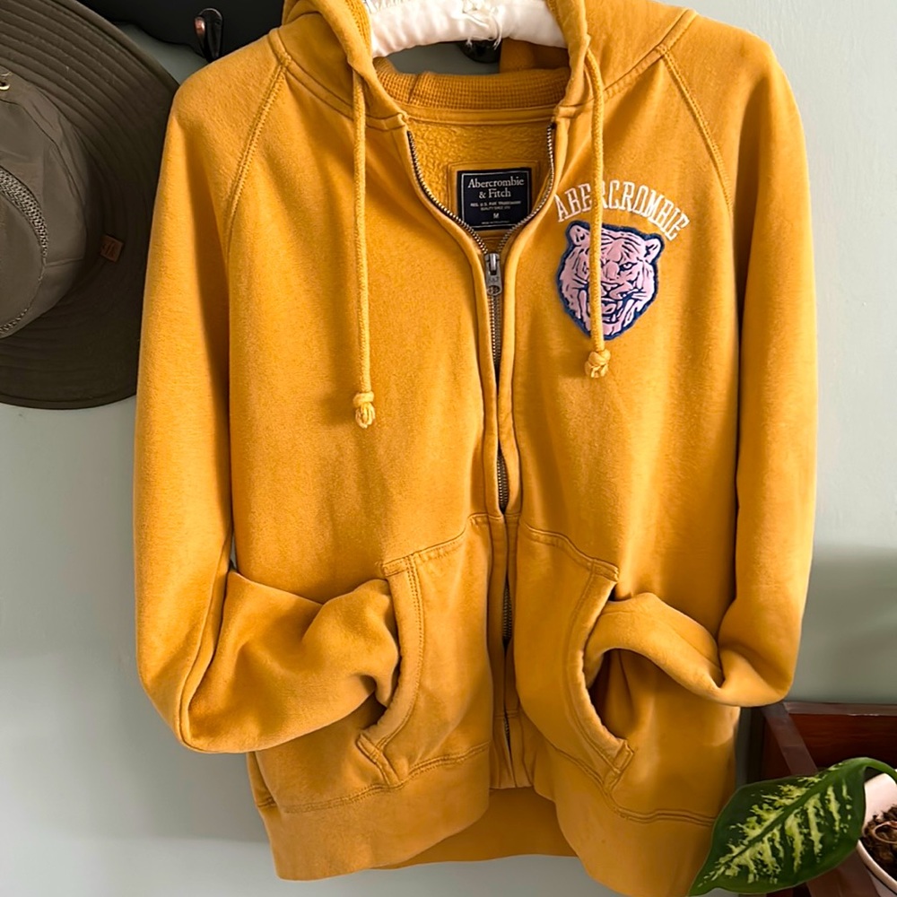 Abercrombie & Fitch Gold Hoodie